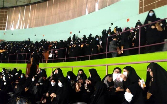 گردهمایی بزرگ دختران حاج قاسم در تهران + فیلم