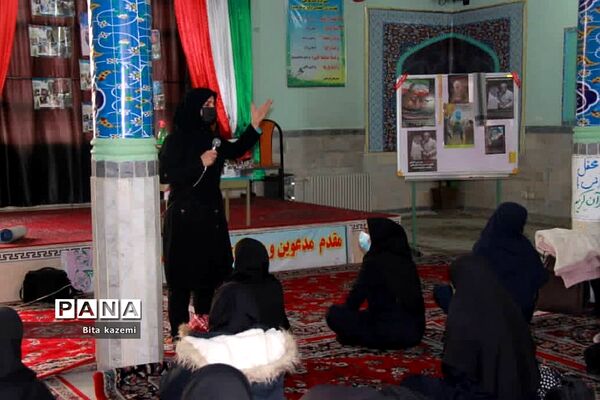 دومین سالگرد سردار شهید سلیمانی در مدرسه ابراهیم آموزش پرورش ناحیه یک شهرری