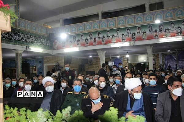 مراسم گرامیداشت دومین سالگرد شهادت حاج قاسم سلیمانی و ابومهدی المهندس در شهرک خاورشهر