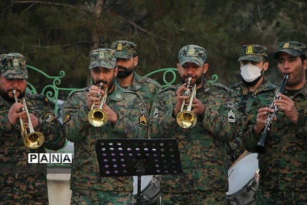 مراسم گرامیداشت دومین سالگرد شهادت حاج قاسم سلیمانی و ابومهدی المهندس در شهرک خاورشهر