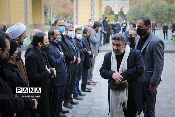 مراسم ترحیم فرزند سخنگوی دولت