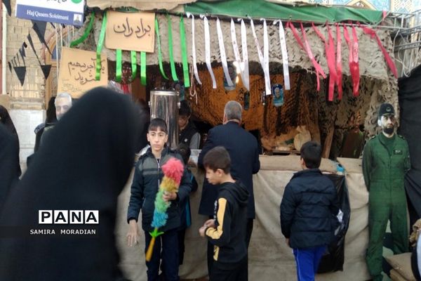 نمایشگاه بصیرت فاطمی در امامزاده سید معصوم قم