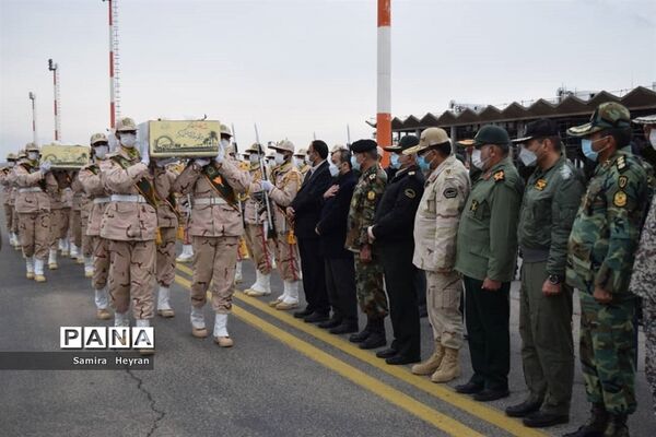 استقبال از 4شهید گمنام