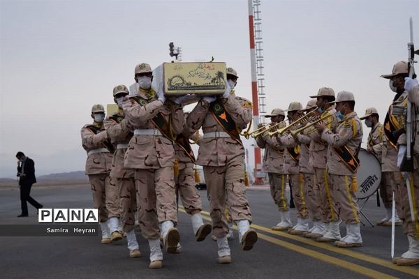 استقبال از 4شهید گمنام