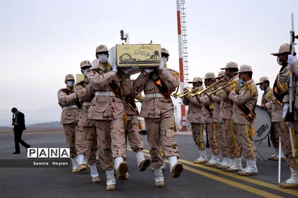 استقبال از 4شهید گمنام