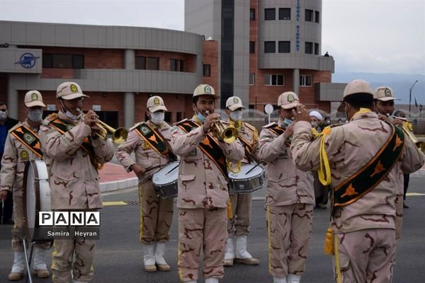 استقبال از 4شهید گمنام