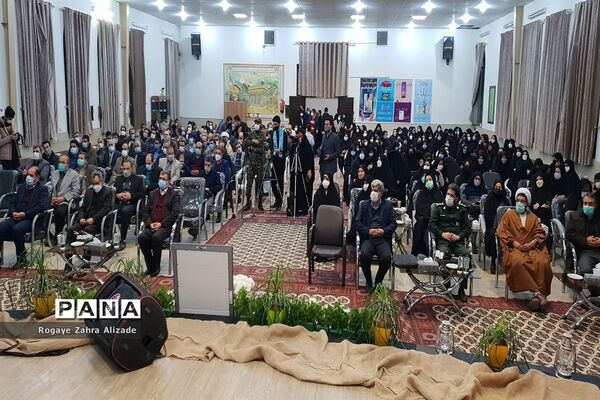 یادواره شهید حاج قاسم سلیمانی در ناحیه 7 مشهد مقدس