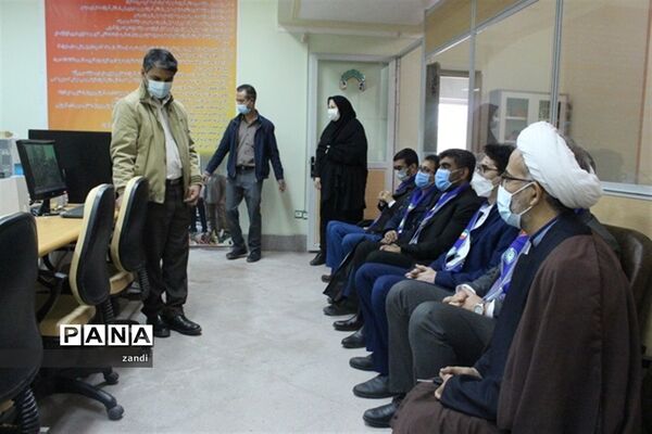 بازدید از مرکز نابینایان جابر شهر کرمان