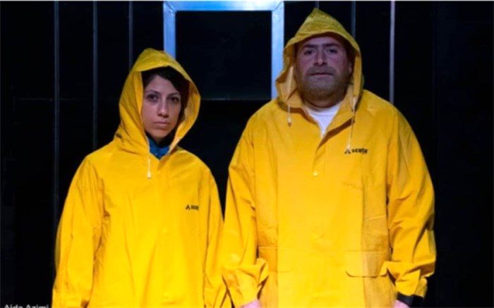 محمد معتضدی و سمن قناد روی صحنه تماشاخانه انتظامی می‌روند