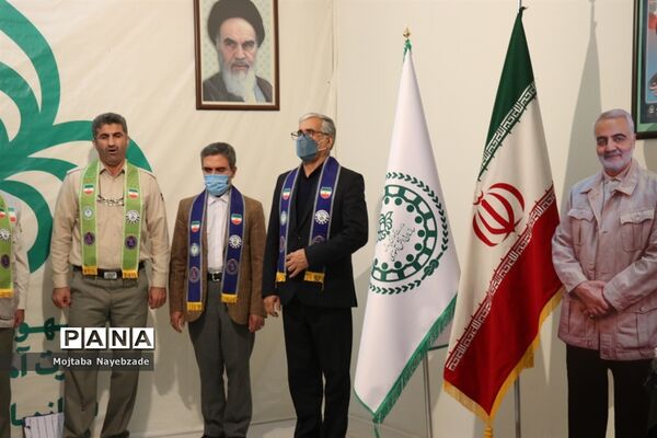 مراسم  گرامیداشت دومین سالگرد شهادت سردار شهید حاج قاسم سلیمانی در سازمان دانش آموزی خراسان رضوی