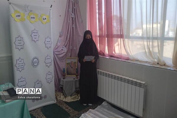 مراسم پیش اجلاسیه نماز در آموزشگاه هانیه سماعی جوادآباد