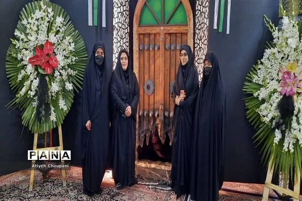 آیین بزرگداشت شهید حاج قاسم سلیمانی در خیریه آبشار عاطفه‌ها منطقه ۱۴