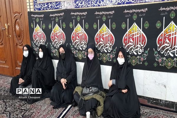 آیین بزرگداشت شهید حاج قاسم سلیمانی در خیریه آبشار عاطفه‌ها منطقه ۱۴