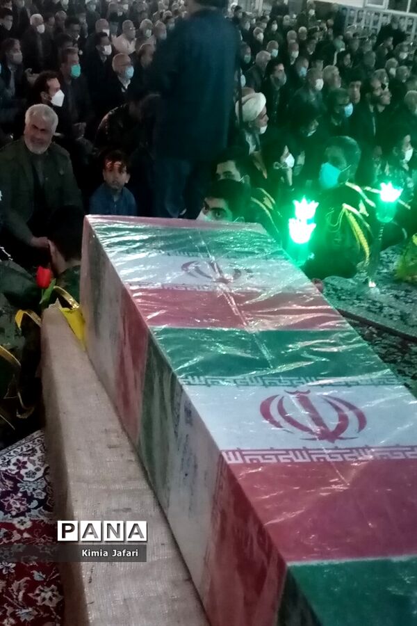 پیچش شمیم خوش شهادت با تشییع شهید گمنام