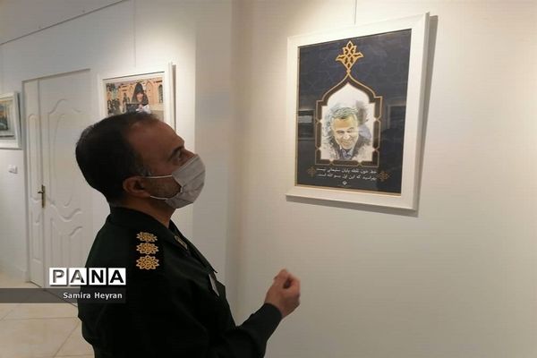 افتتاح نمایشگاه سردار دلها در سالن استاد مهدی اسماعیلی مود اداره‌کل فرهنگ و ارشاد اسلامی استان خراسان جنوبی