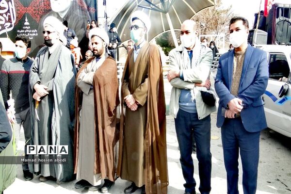 تشییع پیکر شهدای تازه تفحص شده دوران هشت سال دفاع مقدس در چرمهین استان اصفهان