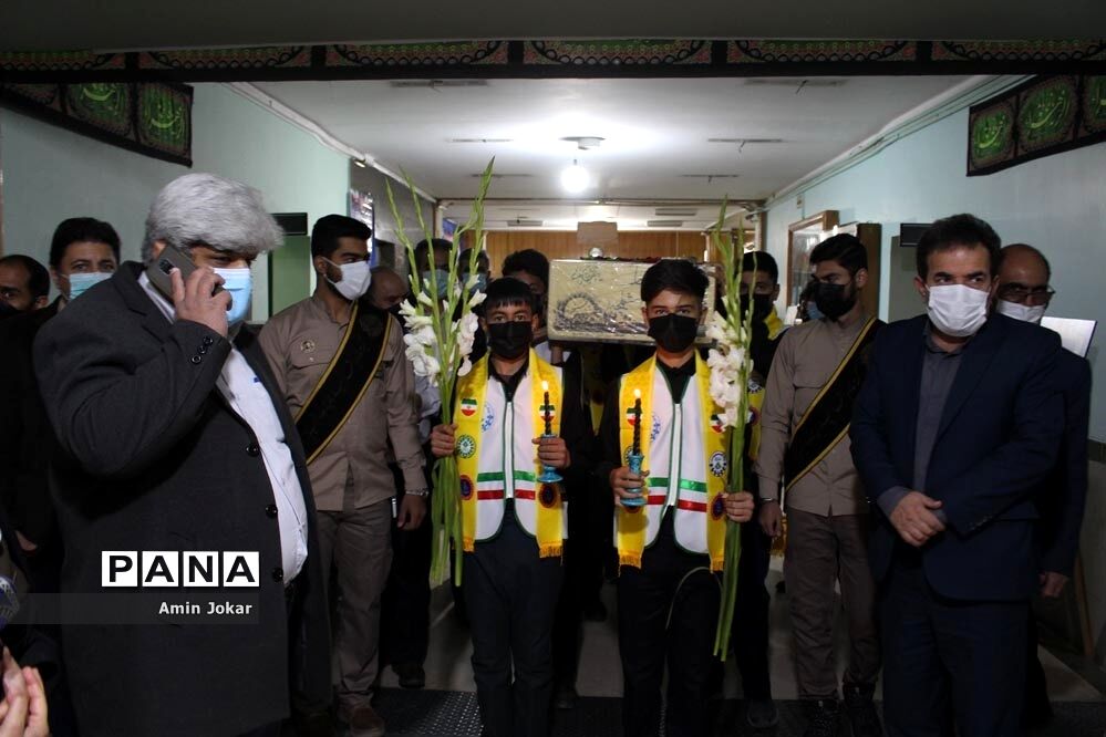 مراسم بزرگداشت دومین سالگرد شهادت سردار سلیمانی در اداره‌کل آموزش و پرورش فارس