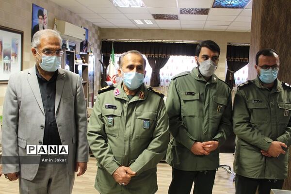مراسم بزرگداشت دومین سالگرد شهادت سردار سلیمانی در اداره‌کل آموزش و پرورش فارس