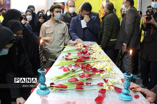 مراسم بزرگداشت دومین سالگرد شهادت سردار سلیمانی در اداره‌کل آموزش و پرورش فارس