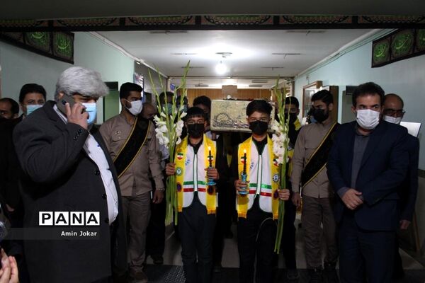 مراسم بزرگداشت دومین سالگرد شهادت سردار سلیمانی در اداره‌کل آموزش و پرورش فارس