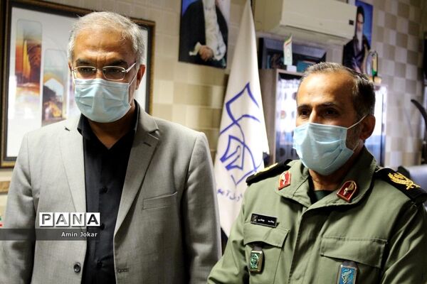 مراسم بزرگداشت دومین سالگرد شهادت سردار سلیمانی در اداره‌کل آموزش و پرورش فارس