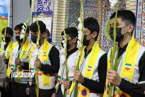 مراسم بزرگداشت دومین سالگرد شهادت سردار سلیمانی در اداره‌کل آموزش و پرورش فارس