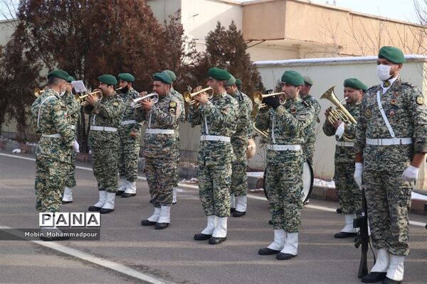مراسم استقبال از پیکرهای مطهر۳ شهید گمنام در تبریز