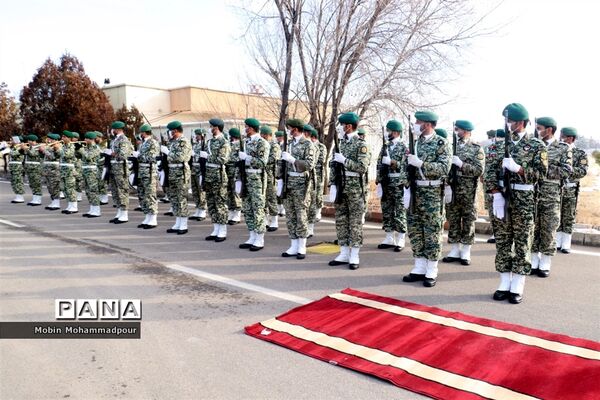 مراسم استقبال از پیکرهای مطهر۳ شهید گمنام در تبریز