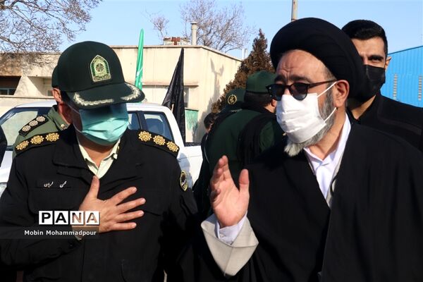 مراسم استقبال از پیکرهای مطهر۳ شهید گمنام در تبریز