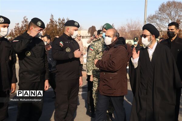 مراسم استقبال از پیکرهای مطهر۳ شهید گمنام در تبریز