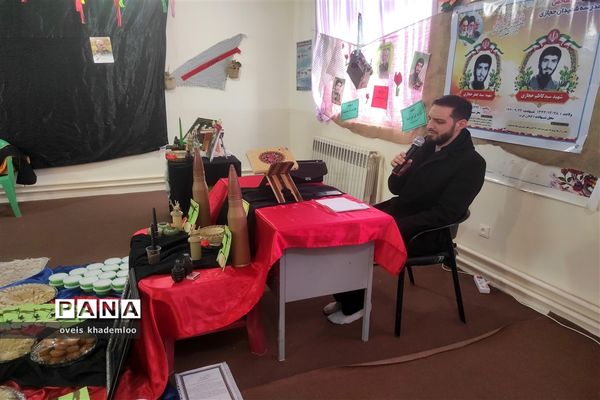 مراسم فاطمیه و شهادت سردار سلیمانی در دبستان شهیدان حجازی گلوگاه