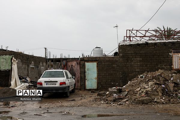 سیل در شهر کنارک استان سیستان و بلوچستان