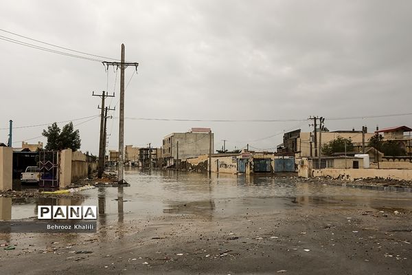 سیل در شهر کنارک استان سیستان و بلوچستان