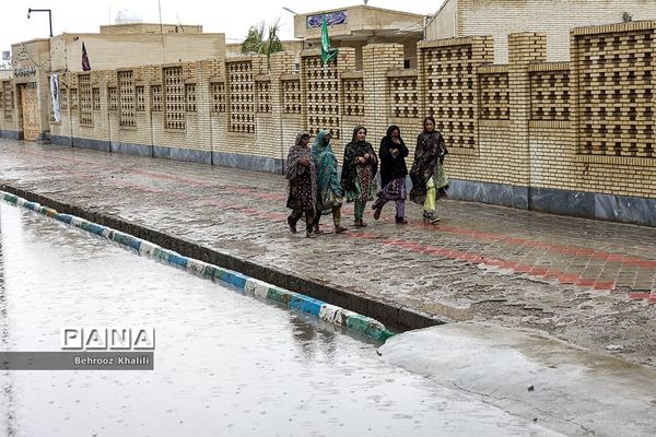 سیل در شهر کنارک استان سیستان و بلوچستان