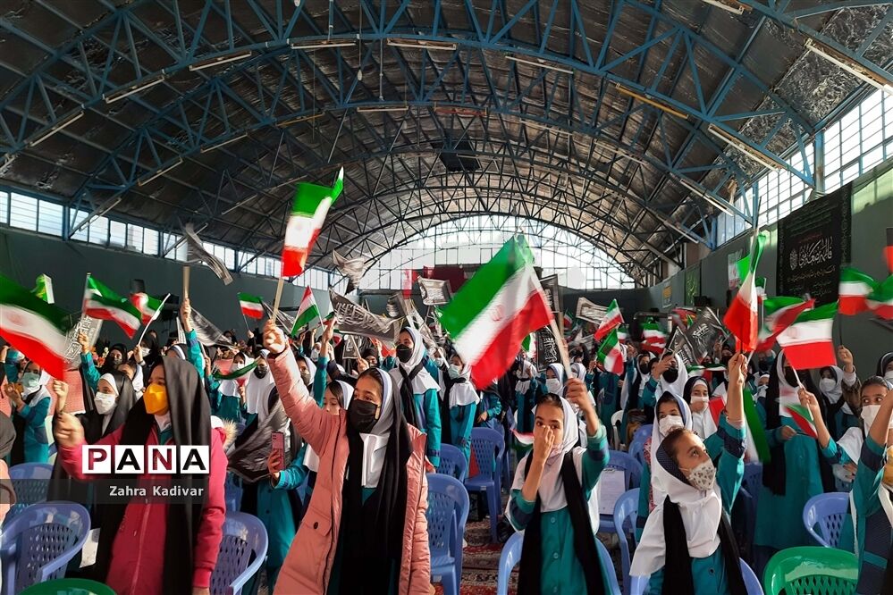 مدارس آباده در سوگ سردار دلها