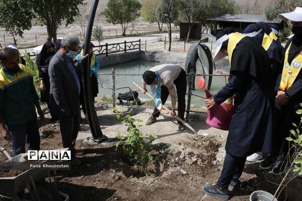 آیین گرامیداشت روز درختکاری و هفته منابع طبیعی در خوزستان