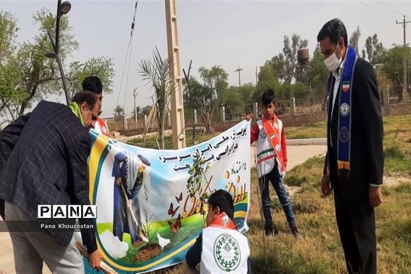 آیین گرامیداشت روز درختکاری و هفته منابع طبیعی در خوزستان