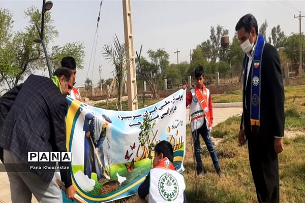 آیین گرامیداشت روز درختکاری و هفته منابع طبیعی در خوزستان