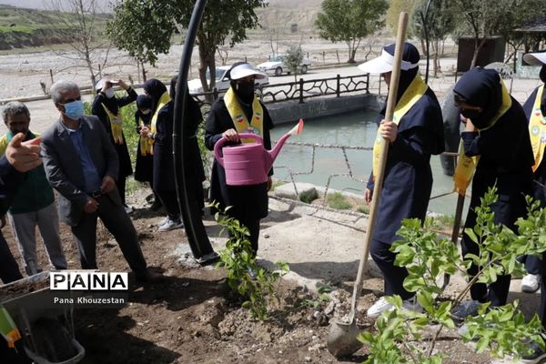 آیین گرامیداشت روز درختکاری و هفته منابع طبیعی در خوزستان