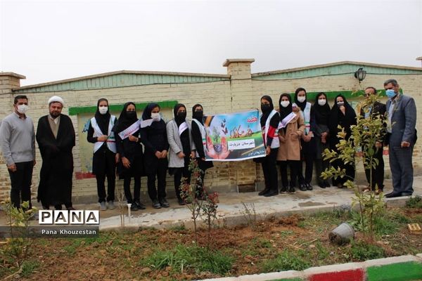 آیین گرامیداشت روز درختکاری و هفته منابع طبیعی در خوزستان