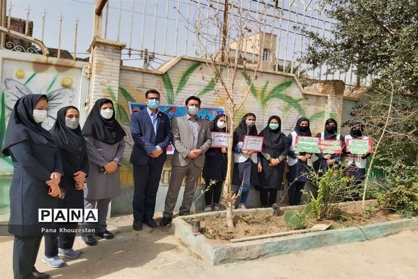 آیین گرامیداشت روز درختکاری و هفته منابع طبیعی در خوزستان