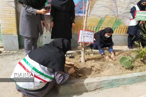 آیین گرامیداشت روز درختکاری و هفته منابع طبیعی در خوزستان