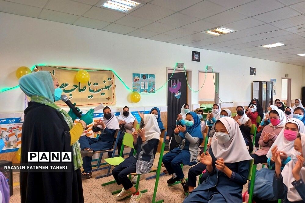 برگزاری جشن اعیاد شعبانیه در مدرسه تاجیک فشافویه