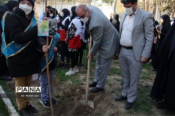 مراسم روز درختکاری در شهرری