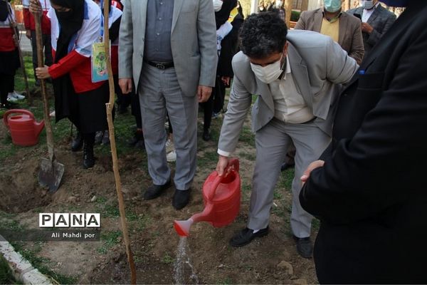 مراسم روز درختکاری در شهرری