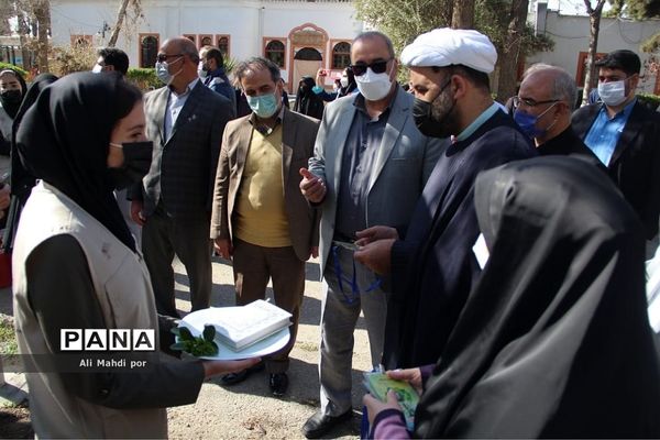 مراسم روز درختکاری در شهرری