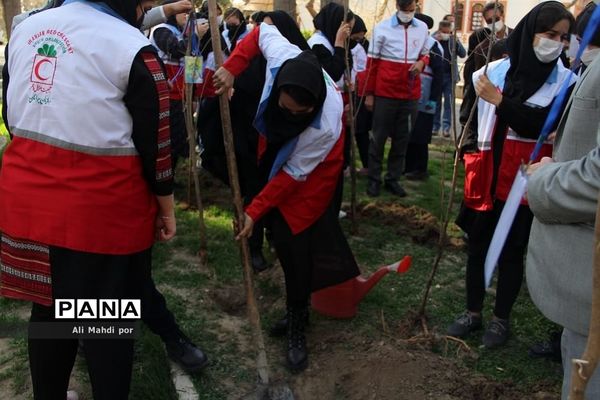 مراسم روز درختکاری در شهرری