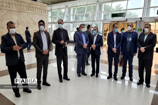 آیین استقبال از دانش‌آموز پیشتاز قرآنی جهان اسلام در اهواز