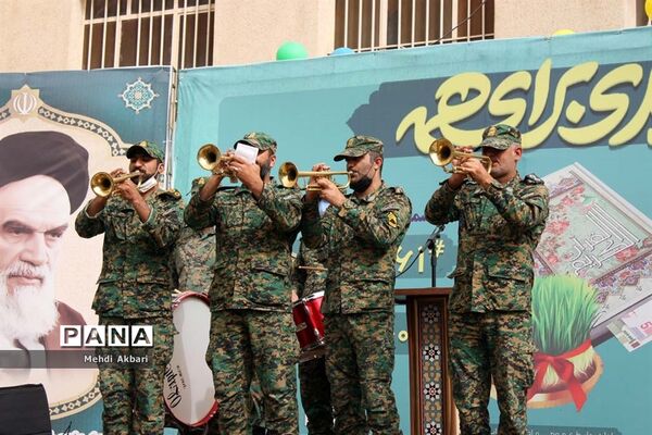 آیین استانی جشن نیکوکاری در ناحیه 4 اهواز