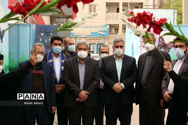 آیین استانی جشن نیکوکاری در ناحیه 4 اهواز